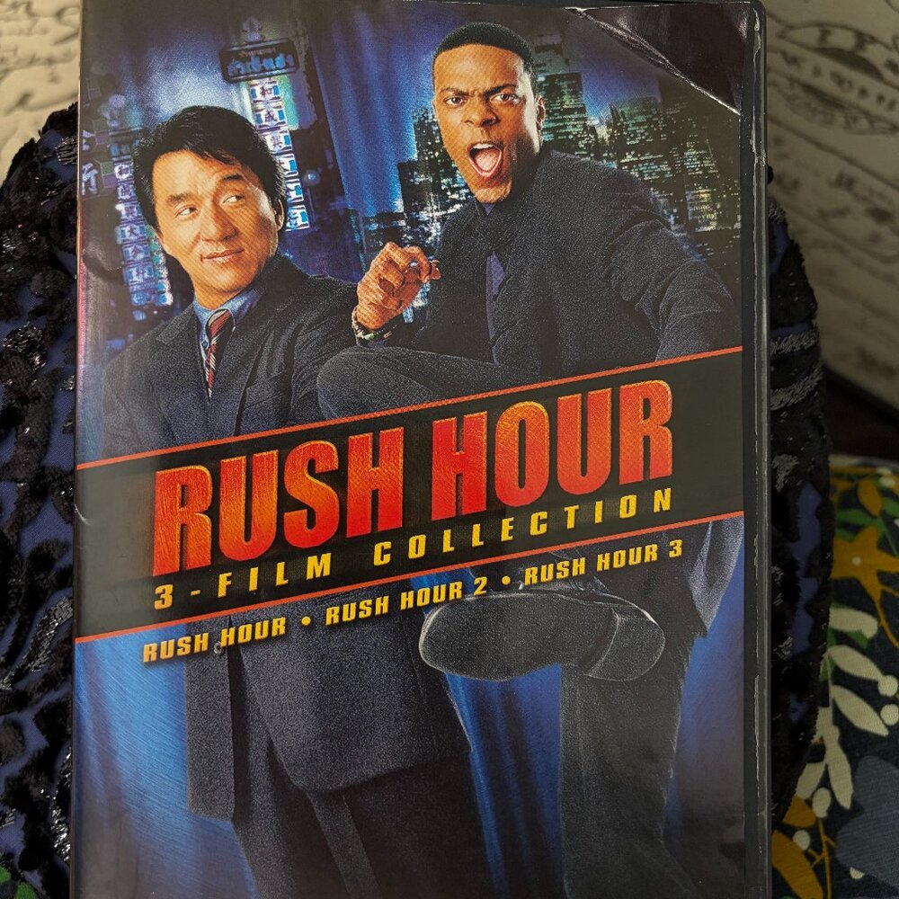 💜3/$12✨ Rush Hour - 3 DVD Collection Set Jackie Chan Chris Tucker Action 2017